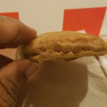 KFC - Thin wanna be biscuits! - Fast Food Near Me - Upper Marlboro, Maryland