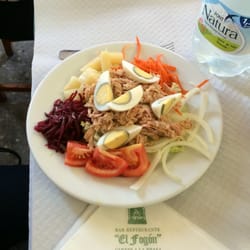 Restaurante El Fogon - Mixed salad, yummy