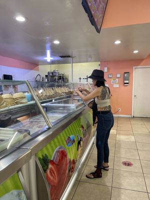 La Flor de Michoacan Ice Cream Shop by null