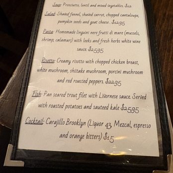 Fragole Ristorante - Specials - Italian Near Me - Brooklyn, New York