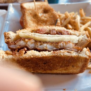 Crabby Lady - Fried tender Lobster action inside the BLT - Seafood Near Me - Goodland, Florida Crabby Lady - Fried tender Lobster action inside the BLT - Seafood Near Me - Goodland, Florida