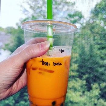 Honey Bun's Cafeteria - Thai tea with boba - Dim Sum Near Me - Charlotte, North Carolina
