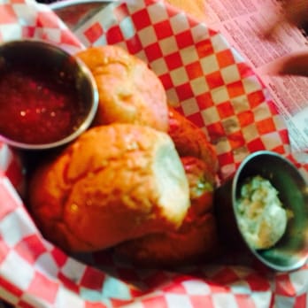 Royers Round Top Cafe - Dinner rolls with amazing herb butter and jelly - Cafes Near Me - Round Top, Texas Royers Round Top Cafe - Dinner rolls with amazing herb butter and jelly - Cafes Near Me - Round Top, Texas