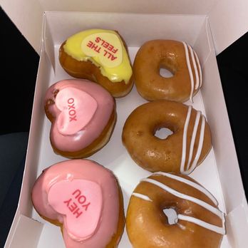 Krispy Kreme - six donuts in a box - Donuts Near Me - Salisbury, North Carolina Krispy Kreme - six donuts in a box - Donuts Near Me - Salisbury, North Carolina