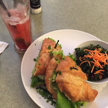 Wildflower Cafe - Honey Chicken Croissant Sandwich, Kale Salad and Lemonade - Breakfast & Brunch Near Me - Clearwater, Florida Wildflower Cafe - Honey Chicken Croissant Sandwich, Kale Salad and Lemonade - Breakfast & Brunch Near Me - Clearwater, Florida