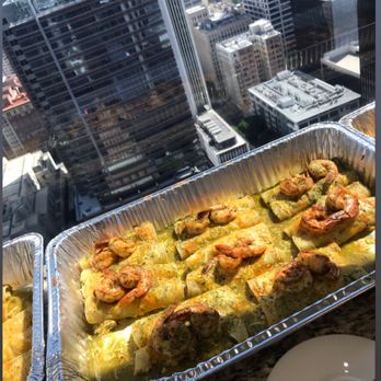 D Lo’s Kitchen - Chicken and shrimp enchiladas for a company function. - Seafood Near Me - Los Angeles, California
