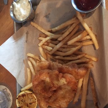 Twin Peaks - Fish and chips at Twin Peaks! One of my favorite places for this! - Sports Bars Near Me - Olathe, Kansas