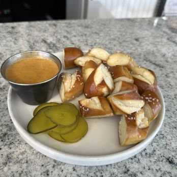 Hundred Mile Brewing - Hoppy Hour Pretzel Bites - Brewpubs Near Me - Tempe, Arizona
