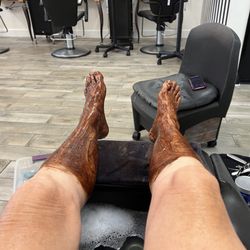 La Jolie Hair Encino - Chocolate/Coffee Leg Treatment