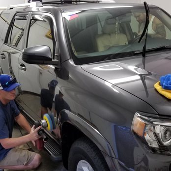 Paint Defender - Paint Correcting a Toyota 4Runner prior to apply our CQuartz ceramic coating - Auto Detailing Near Me - Montgomery, Alabama