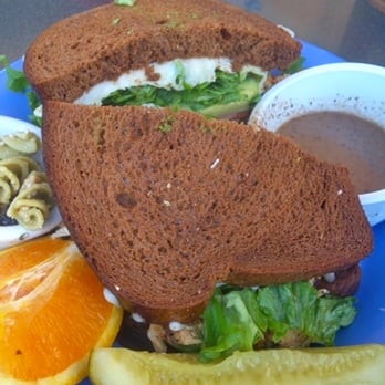 Rutabegorz - garlic chicken on squaw. delicious! (bad angle...) - Wraps Near Me - Orange, California