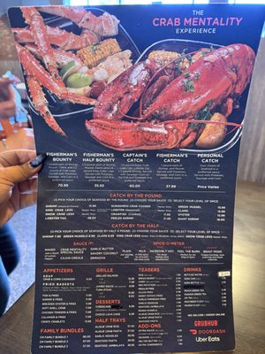 Menu photo 1 Crab Mentality Los Angeles, CA