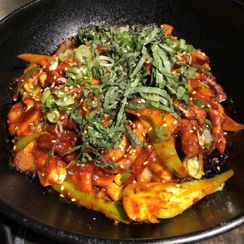 Anto - Squid and pork belly - Korean Near Me - New York, New York