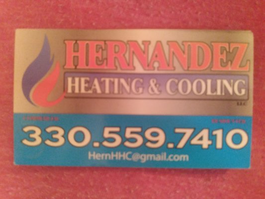 Hernández Heating & Cooling Logo