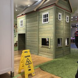 Jumpin' Jellybeans Botique Play Space - Playhouse inside the building
