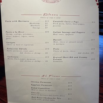 Ricci's Italian Restaurant - Menu - Pizza Near Me - Bellflower, California