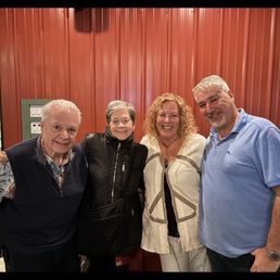 This is a picture of Richard and Elise and Rick and Barb who met for dinner at Harry's place