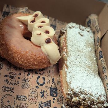 The Salty Donut - Bannaoffee and pistachio - Donuts Near Me - Atlanta, Georgia The Salty Donut - Bannaoffee and pistachio - Donuts Near Me - Atlanta, Georgia