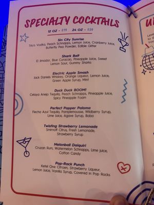 Menu photo 1 Play Playground Las Vegas, NV Menu photo 1 Play Playground Las Vegas, NV