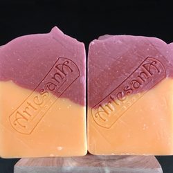 Artesana Soaps - Handmade soap with College colors for graduation gifts.