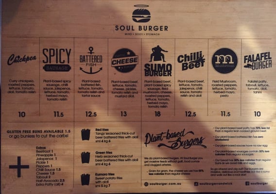 Menu photo 3 Soul Burger - Randwick Randwick, NSW Menu photo 3 Soul Burger - Randwick Randwick, NSW