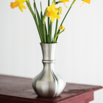 Danforth Pewter - Middlebury - Sweet William Vase handspun in our workshop - Gift Shops Near Me - Middlebury, Vermont