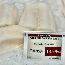 The Fresh Market - Wild Chilean sea bass IS on sale thou yay! :)...