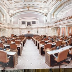 Washington State Capitol - Photo of the legislative chamber