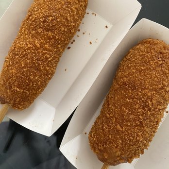 CrunCheese - Skinny one is a hot dog with cheddar and the other is just cheddar - Hot Dogs Near Me - Las Vegas, Nevada CrunCheese - Skinny one is a hot dog with cheddar and the other is just cheddar - Hot Dogs Near Me - Las Vegas, Nevada