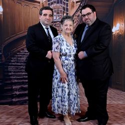 Carnival Celebration - Me and the Family during Cruise Elegant Night