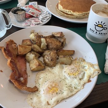 Rise & Grind - The classic with a short stack - Coffee & Tea Near Me - Patchogue, New York