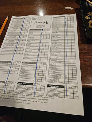 Menu photo 8 Kanji AYCE Sushi Lake Forest, CA Menu photo 8 Kanji AYCE Sushi Lake Forest, CA