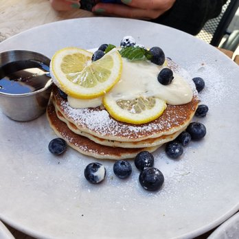 Caffe Central - Lemon ricotta pancakes - Coffee & Tea Near Me - Burlingame, California