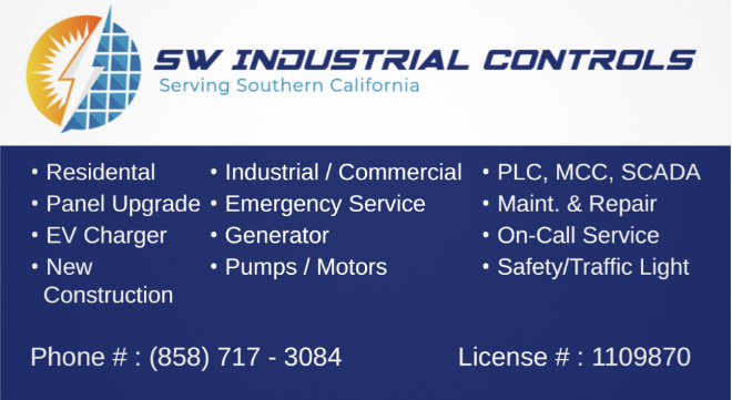 Slide of SW Industrial Controls