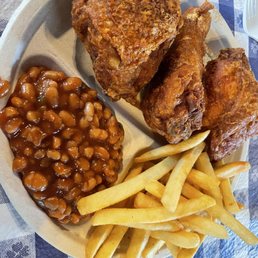 3 Piece Dark Plate