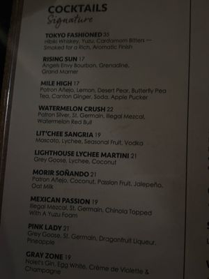 Menu photo 1 Lighthouse Rooftop Long Island City, NY Menu photo 1 Lighthouse Rooftop Long Island City, NY