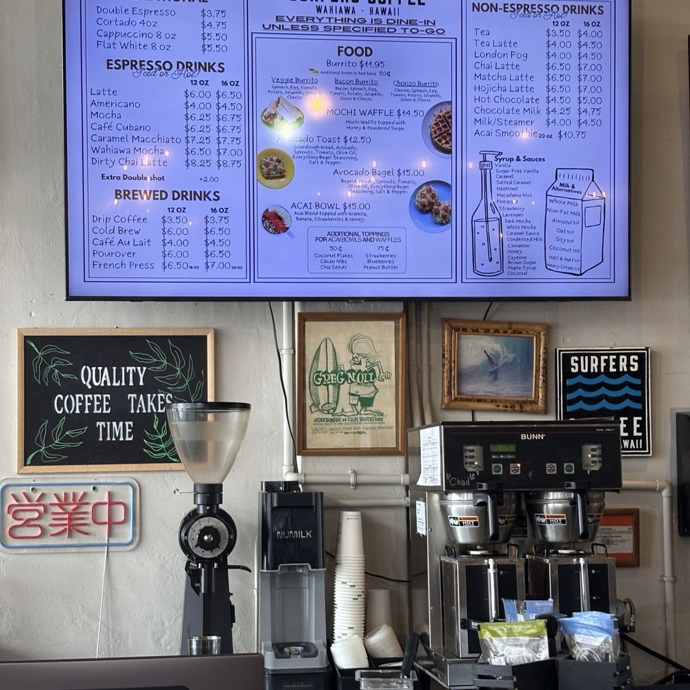Surfers Coffee - Music Venues Near Me - Wahiawa, Hawaii