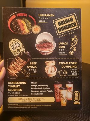Menu photo 8 Kinya Ramen · Sushi · Bubble Tea Linden, NJ Menu photo 8 Kinya Ramen · Sushi · Bubble Tea Linden, NJ