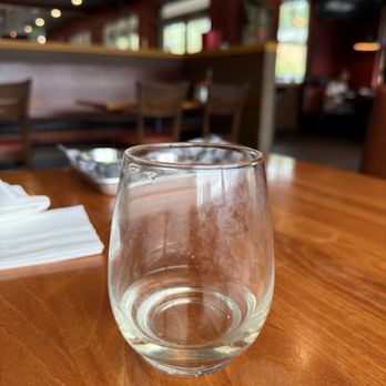 Burger Claim and more - Filthy wine glass that I thought was frost but was actual dirt. - Burgers Near Me - Belfair, Washington Burger Claim and more - Filthy wine glass that I thought was frost but was actual dirt. - Burgers Near Me - Belfair, Washington