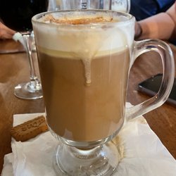 Barne Lodge - Irish Coffee as a treat after my meal.  Perfect end to a wonderful meal.
