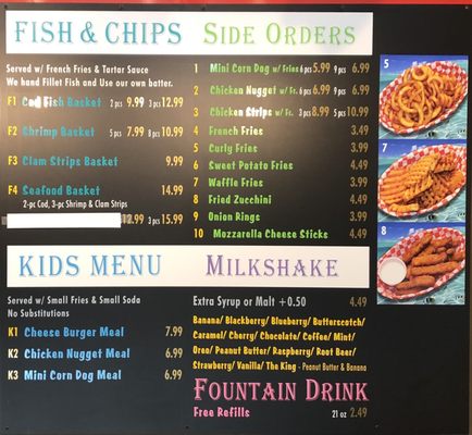 Menu photo 2 Billie On Gourmet Burger & Fish Chips Everett, WA Menu photo 2 Billie On Gourmet Burger & Fish Chips Everett, WA