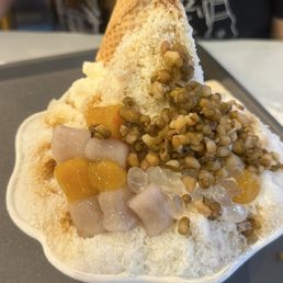 Ice cream shaved ice cream Ice cream shaved ice cream