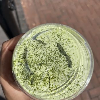 Eliyanna Cafe - Double matcha with foam - Coffee & Tea Near Me - Manteca, California Eliyanna Cafe - Double matcha with foam - Coffee & Tea Near Me - Manteca, California