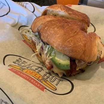 Beach Hut Deli - Sunrise on crescent roll - Sandwiches Near Me - Dana Point, California Beach Hut Deli - Sunrise on crescent roll - Sandwiches Near Me - Dana Point, California