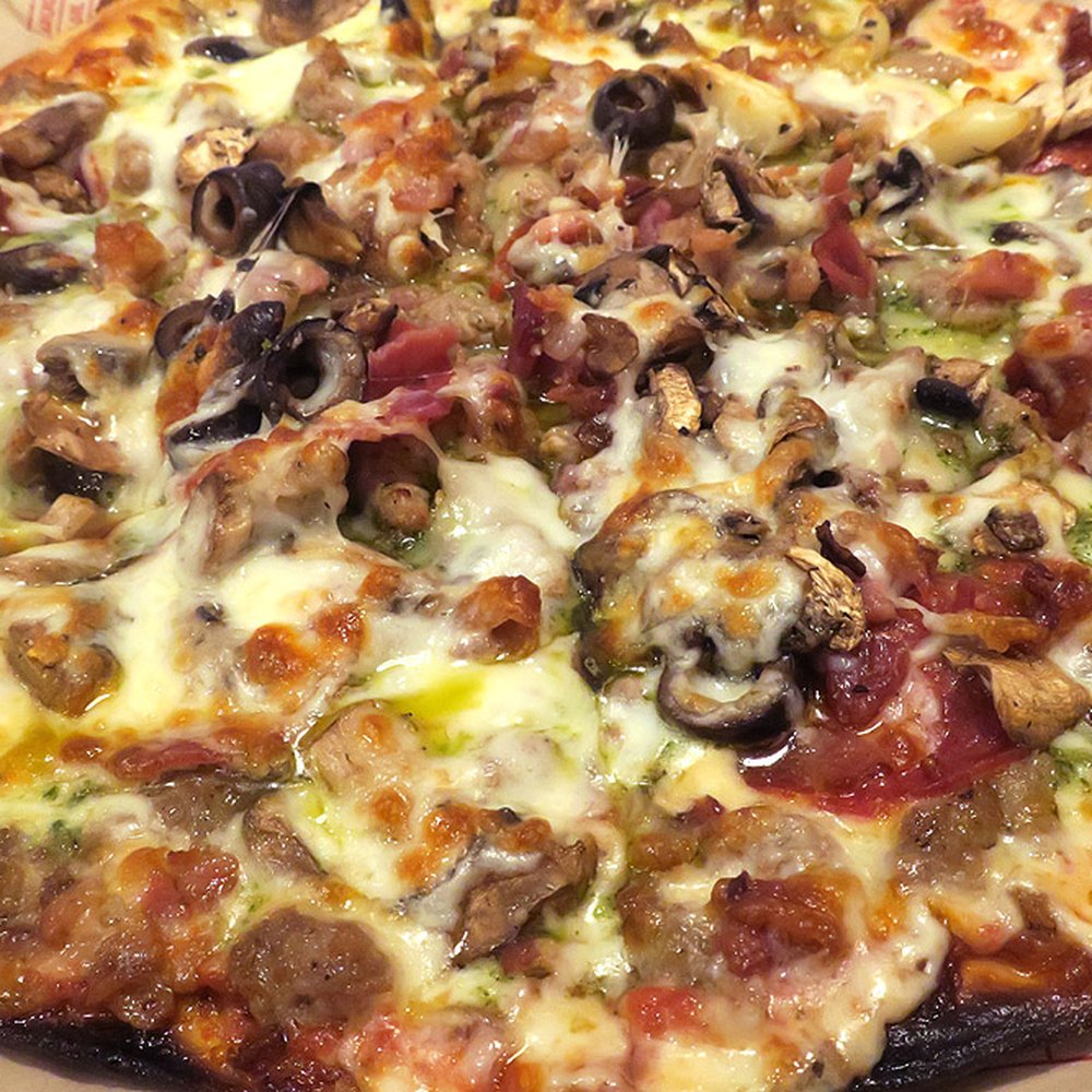 MOD Pizza - my creation, forgot what the toppings were but tested good - Fast Food Near Me - Tracy, California MOD Pizza - my creation, forgot what the toppings were but tested good - Fast Food Near Me - Tracy, California