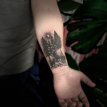 Lyfestyle Ink - 1st session of my arm - Tattoo Near Me - San Mateo, California