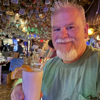 Forbidden Island - The bartender Louis made a banana smoothie with rum for me.  Fabulous - Tiki Bars Near Me - Alameda, California