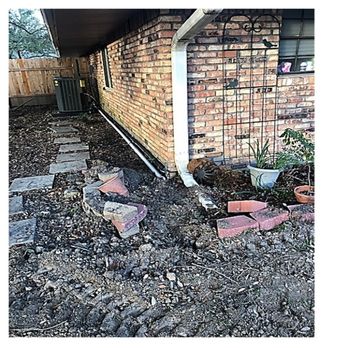 Jake's Plumbing - This is how they left my wife's flower bed - Plumbing Near Me - Denham Springs, Louisiana Jake's Plumbing - This is how they left my wife's flower bed - Plumbing Near Me - Denham Springs, Louisiana