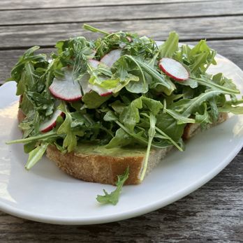Tatte Bakery & Cafe | Third St - Avocado Tartine - the bread was good. Too much arugula. - Cafes Near Me - Cambridge, Massachusetts
