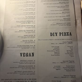 MA'S Italian Kitchen - 4/13/25 menu - Italian Near Me - Burbank, California